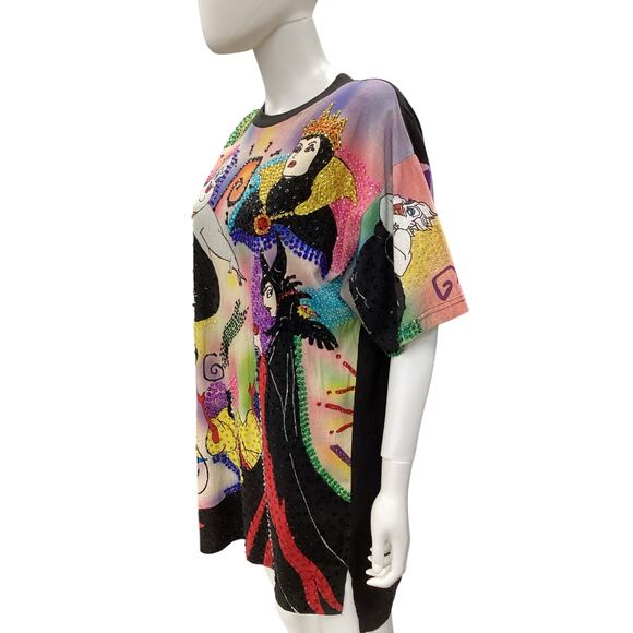 VTG Disney Top Women’s Size L 1980’ - Evil Queens 100% Cotton Collectors’ Piece! - Picture 2 of 7